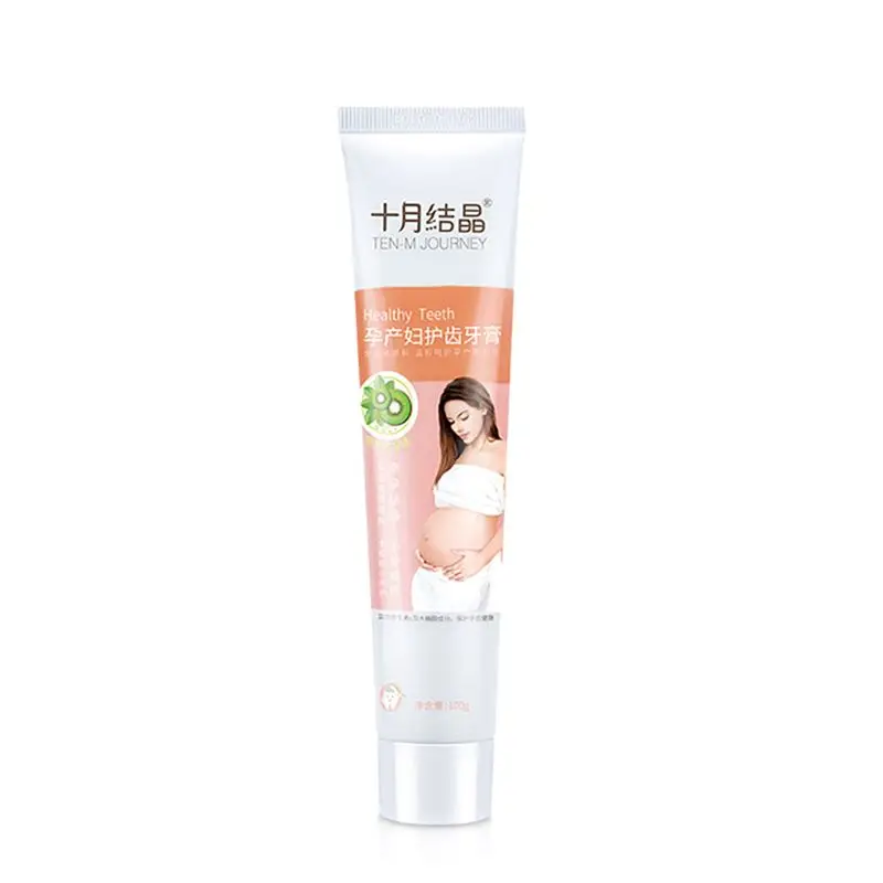 Pregnant Woman Toothpaste Rich In Xylitol Vitamin C Vitamin E Relieving Morning Sickness Freon-Free Teeth Care Baby Safe
