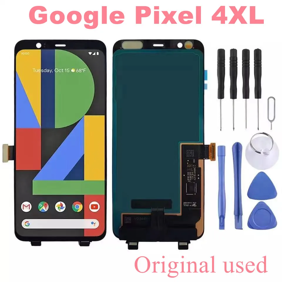 Оригинальный экран для Google Pixel 4 XL 100% дюйма ЖК-дисплей с кодирующий
