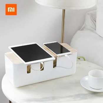 

Xiaomi Bcase Plug-in Universal Storage Box Easy Storage Porous Shunt Hollow Heat Dissipation Insulation Protection Wire Finish