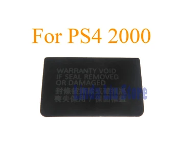 

100pcs Black Back Sticker Label Seals For Sony Playstation PS4 1200 2000 Console housing Shell Slim Lable