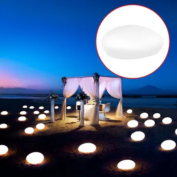 

LED Garden Lights Buried Light Eco-Friendly Durable Stone Lamp RGB Outdoor Home Decor Poolside LED Ball Light Party