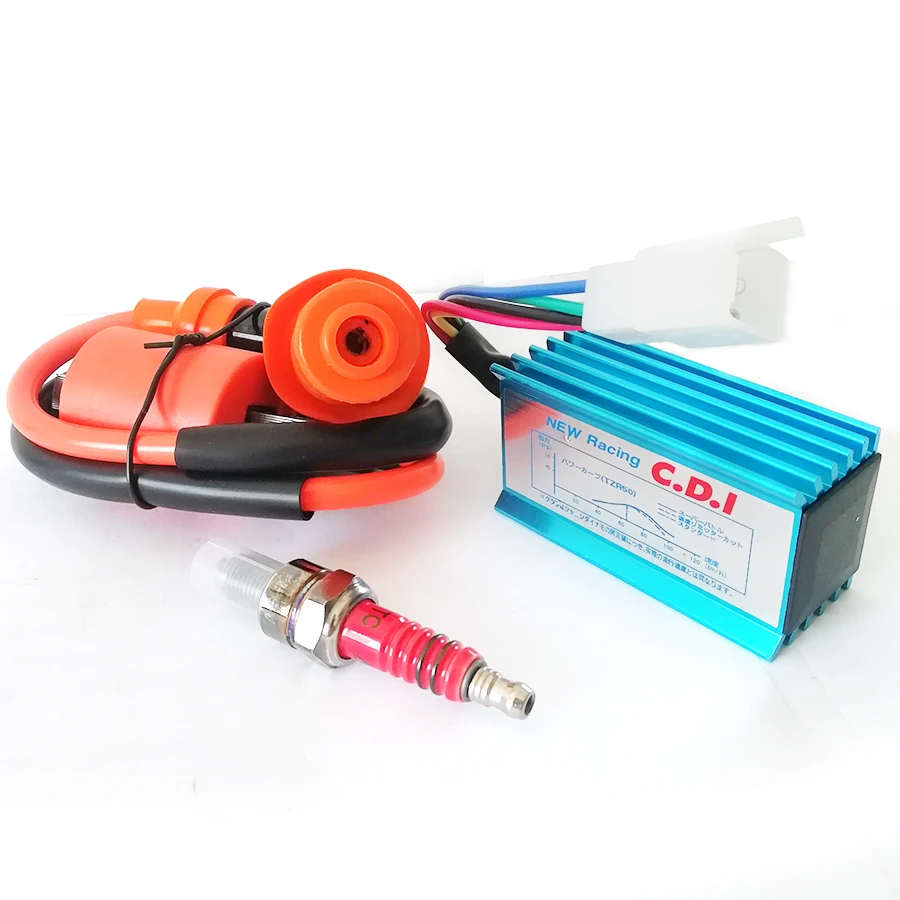 Moto 5 Spille Scatola Cdi Bobina Di Accensione Per 50-160Cc 4-Stroke Atv Quad Pit Dirt Bikes