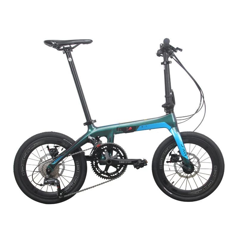 helper Stad bloem moe Java X1 16 Inch Fiets Opvouwbare Fiets Carbon Frame Vouwfiets 18 Speed  Dubbele Schijfrem|Fiets| - AliExpress