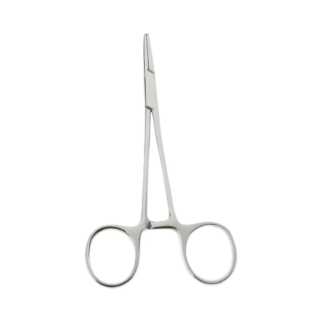 Pinza hemostática para el cuidado de mascotas, pinza para pelo, extractor de oreja de acero inoxidable