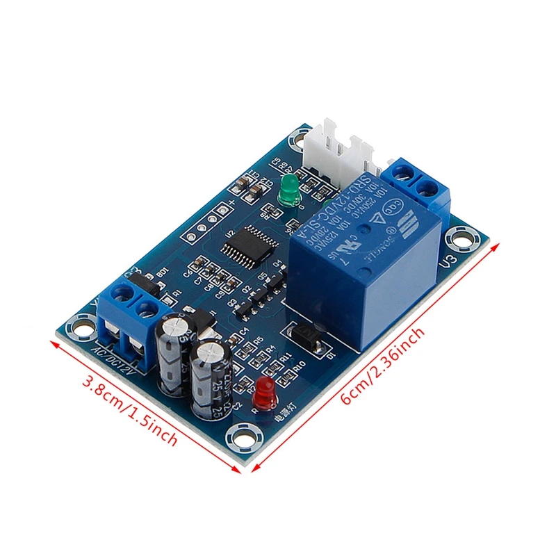 Water Level Controller XH-M203 Full Automatic Water Level Controller Pump Switch Module AC/DC 12V Relay Output