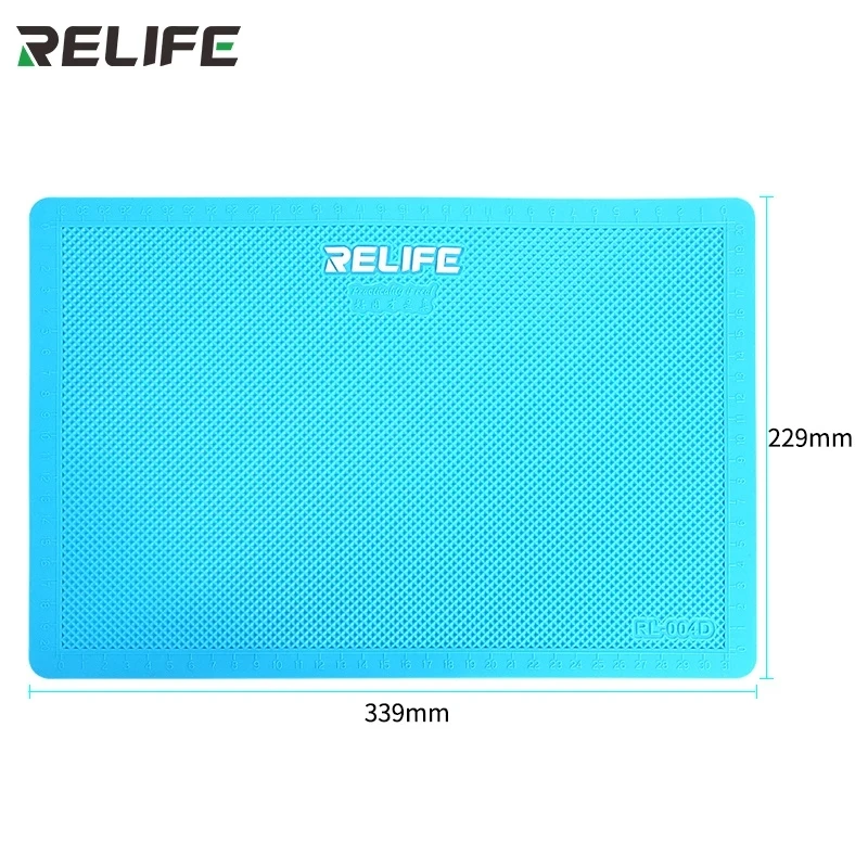 RELIFE RL-004D 환경 친화적인 단열 실리콘 패드 미끄럼 방지 전화 플랫 시계 수리를 위한 좋은 유연성 매트
