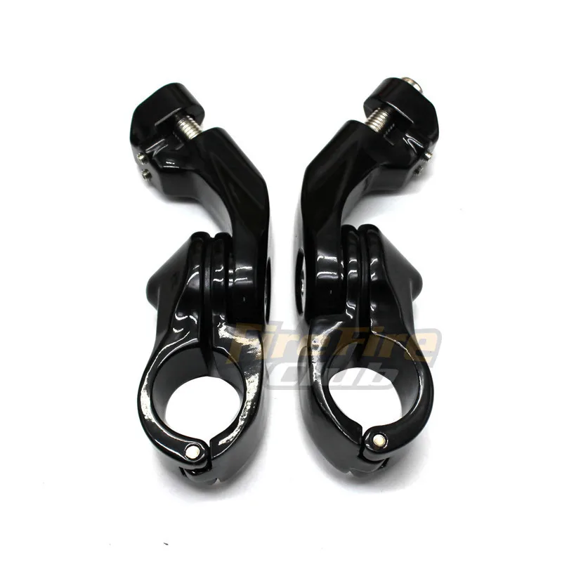 Мотоцикл 32 мм 1-1/" короткий угловой шоссе защита двигателя подножки крепление для Harley Touring Road Glide