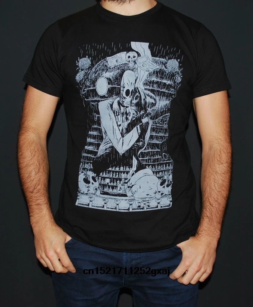 Men t shirt New Fashion Grim Fandango Custom Summer Tops t-shirt novelty tshirt women |