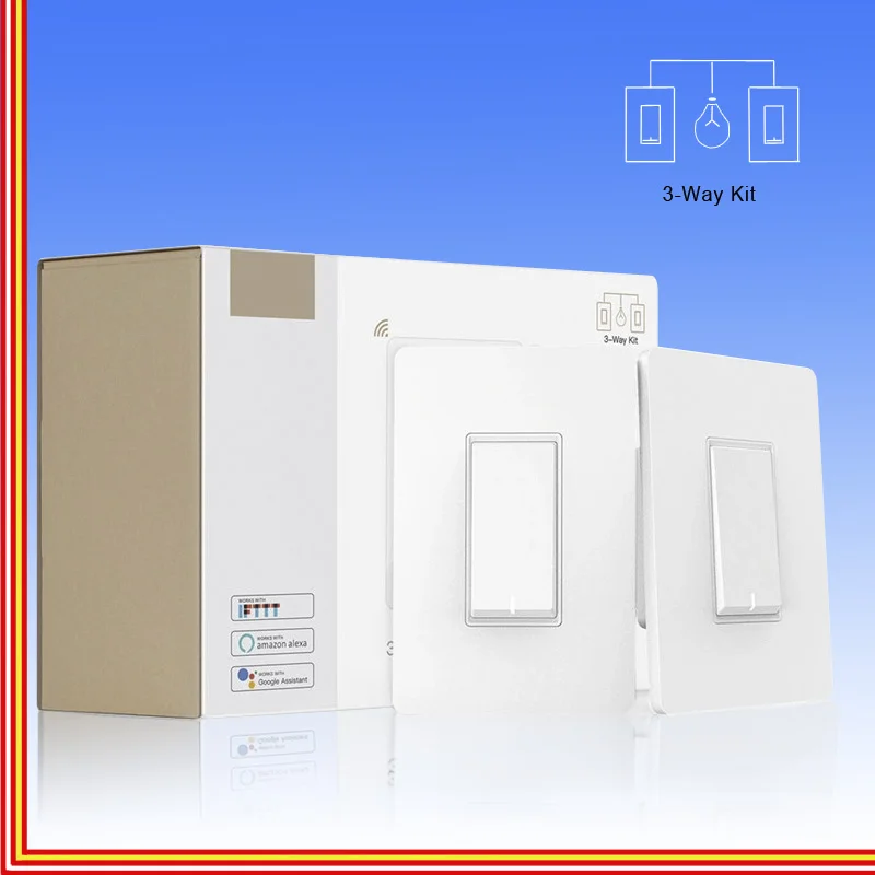 

control lighting switch fan control application remote control operation with Alexa and Google Home, without concentrator