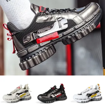 

Fashion Men Casual Shoes Platform sneakers breathable Trainer Zapatillas Deportivas Hombre Height Increasing Male Shoes Big Size