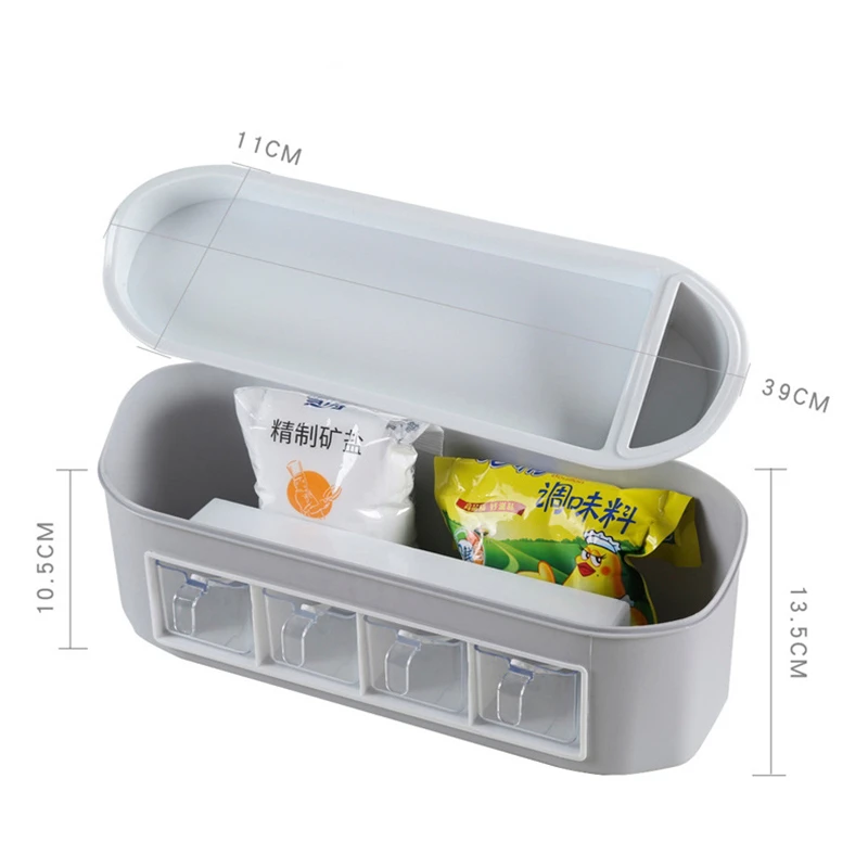 Кухонная приправа коробка многофункциональный держатель ножа кухонные контейнеры поставки специальная стойка для хранения инструментов специй для кувшина органайзера
