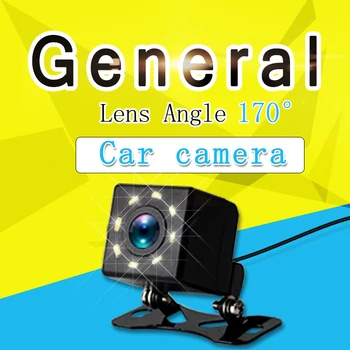 

8 LEDS Car 170° Degree Reversing Rear View Camera Backup Parking HD Night Vision Waterproof