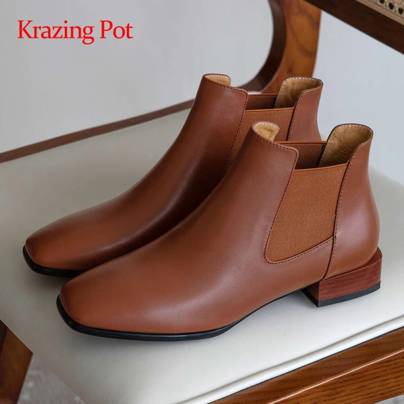 Krazing pot new Chelsea boots genuine 