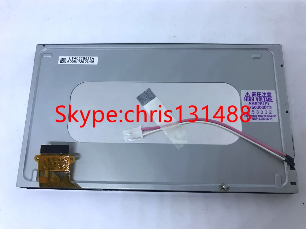 6," ЖК-дисплей LTA065B626A экран 30PIN для автомобильной навигации Аудио ЖК-модули