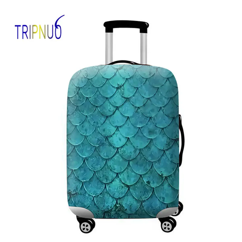 Protective-Cover Travel-Accessories Feather-Luggage Elastic Animal-Pattern TRIPNUO