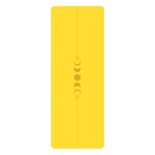 

Lezyan Natural Rubber PU Yoga Mat Thickened, Widened, Shock-absorbing Non-slip, Sweat-absorbent, Sun-moon Fitness Meditation Mat