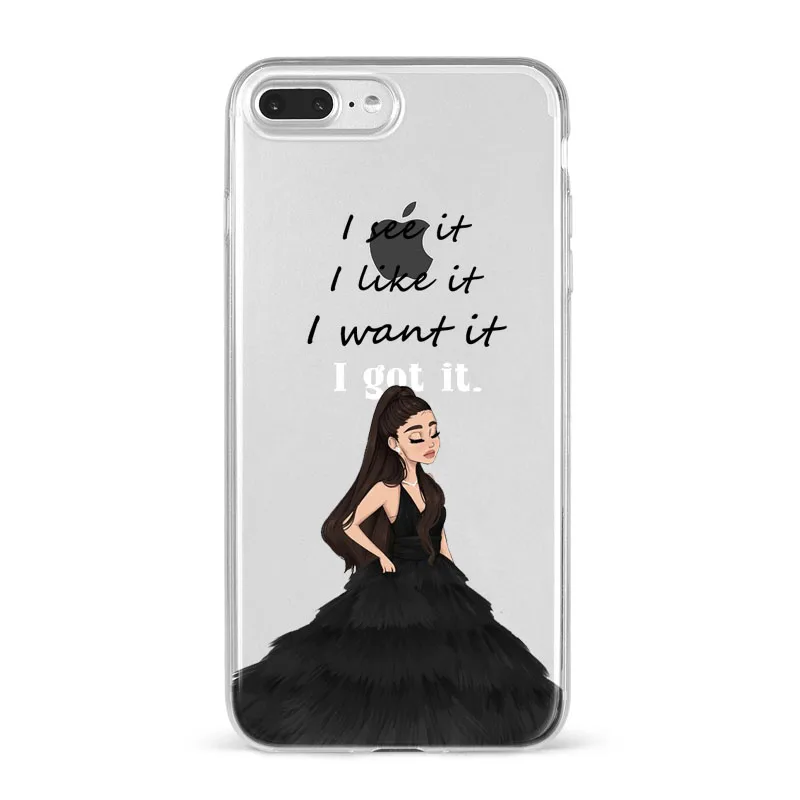 Ariana Grande God is a woman Thank You Next Sweetener phone case For iPhone X XR XS Max 8 7 6s 6 Plus 5s SE Suave Silicone Coque