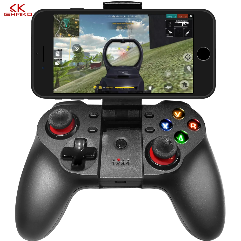 

K ISHAKO New AG28 Wireless Bluetooth Gamepad Against the King of Wireless Bluetooth Controller for Android Smartphone Table