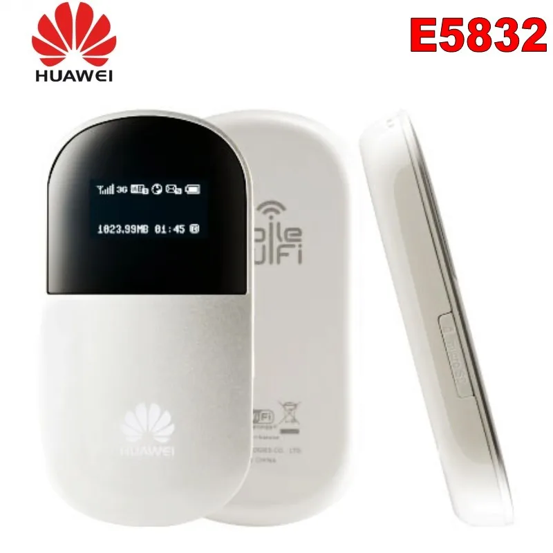 Разблокированный Huawei E5832 3G Wi Fi роутер MiFi мобильный беспроводной модем мини точка