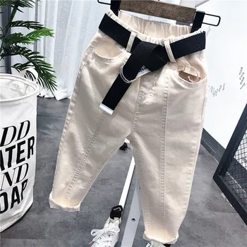 

8 Children Overalls Spring and Autumn 2020 New Fashion Boy Pants Spring Models Children Clothing Female Baby Casual Pants Spring