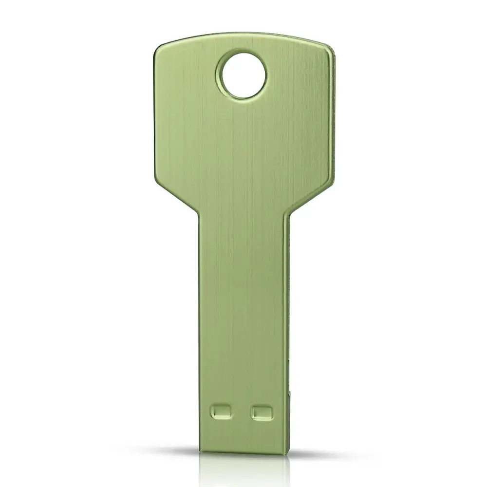 Зеленый J-бокс металлический ключ 8 ГБ USB флеш-накопитель USB 2,0 флеш-накопитель для хранения компьютера ноутбука планшета Mac Multicolors - Цвет: Зеленый