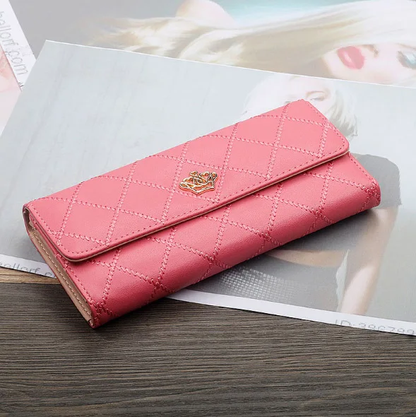 2watermelon red Женский кошелек, Женский кошелек с защелкой, кошелек для монет, сумка для телефона, бант, мульти-карта, держатель для карт, кошелек, женский роскошный бумажник женский - Цвет: 2watermelon red