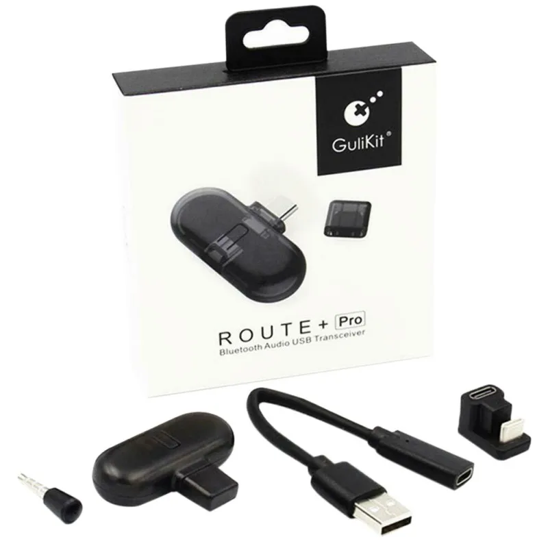 GuliKit низкая задержка Plug And Play Route Pro беспроводной Bluetooth аудио USB трансивер для NS Switch аксессуары Gulikit Route