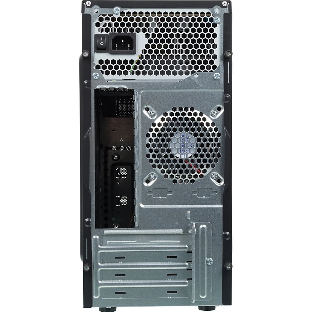 Корпус Formula FM-602 черный 450W mATX 2x120mm 2xUSB2.0 audio