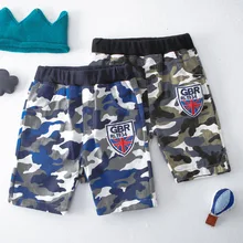 [Специальное предложение] летняя детская одежда в Корейском стиле; камуфляжные шорты для мальчиков; Детские хлопковые шорты; детские шорты