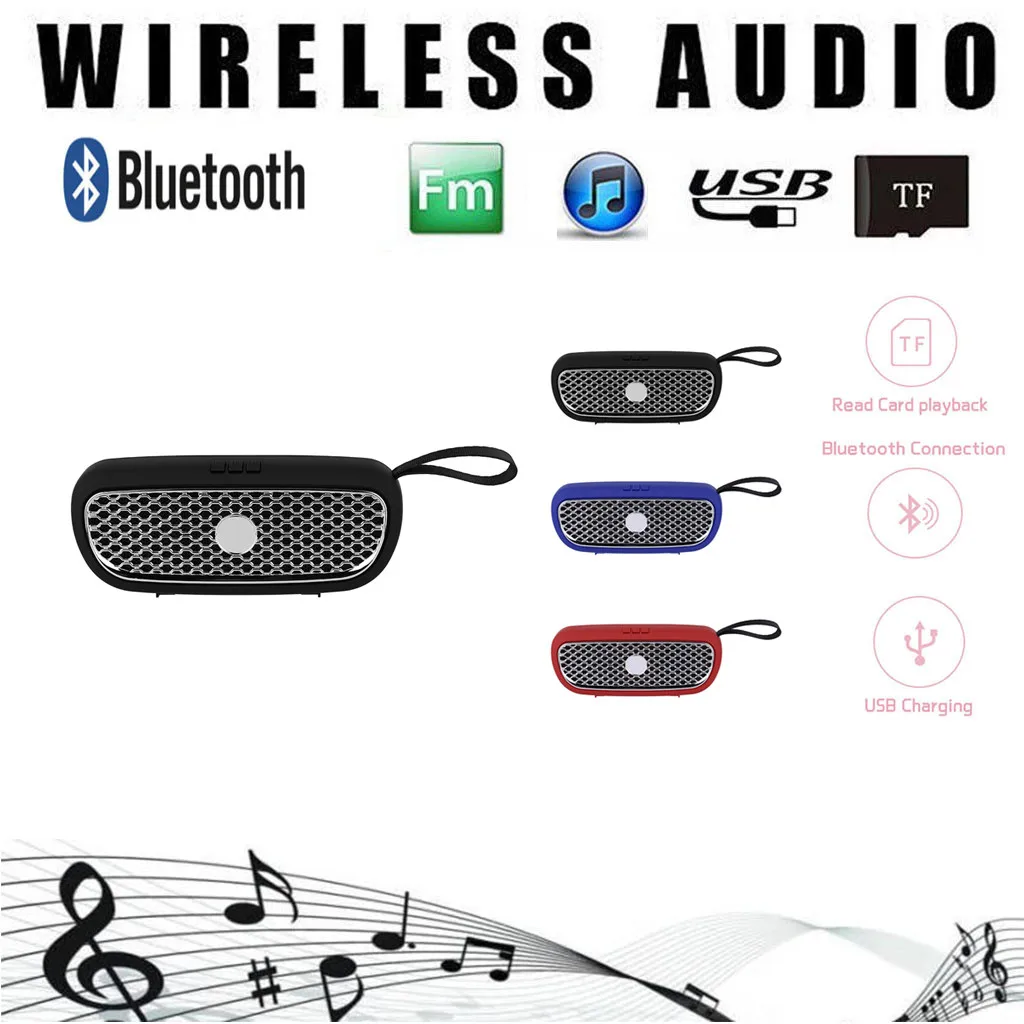 HIPERDEAL портативный уличный Bluetooth динамик HD стерео бас беспроводная звуковая