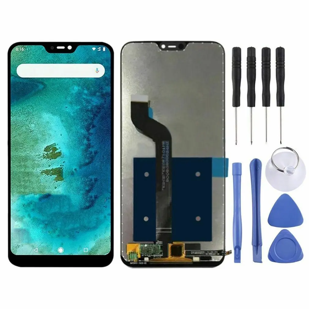 Для Xiaomi redmi A2 Lite/redmi 6 Pro стекло ЖК-дисплей сенсорный экран в сборе Панель рамка экран дигитайзер Запасная часть