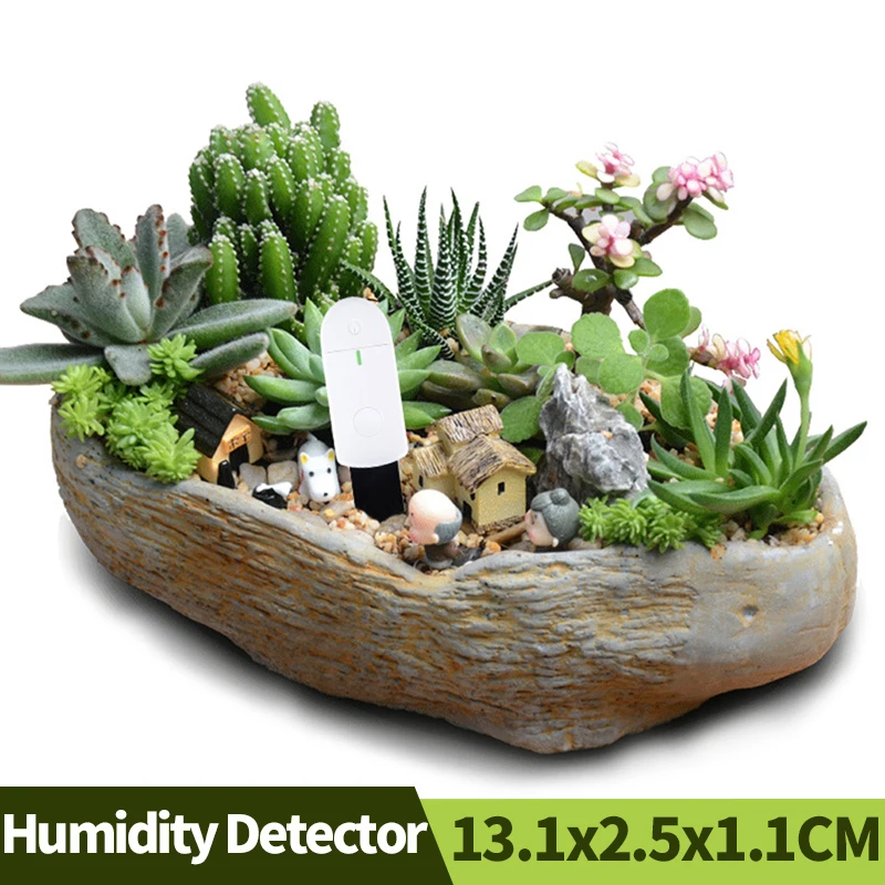 Tanio Roślina ogrodowa gleba higrometr elektroniczny Mini wielofunkcyjny wodoodporny czujnik