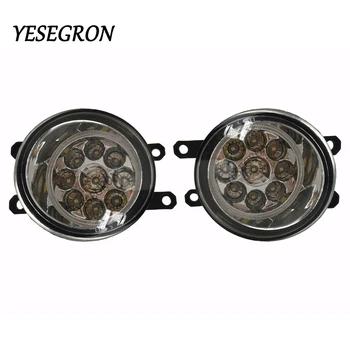 

YESEGRON Styling Angel Eyes White Amber Blue LED Front Bumper Fog Lights Fog Lamps 1 Set (Left + Right) For toyota AURIS 2007+