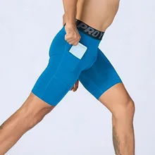 Красивые мужские фитнес шорты для бега колготки Короткие Брюки Компрессионные спортивные быстросохнущие спортивные шорты карманы обтягивающие шорты для тренировок