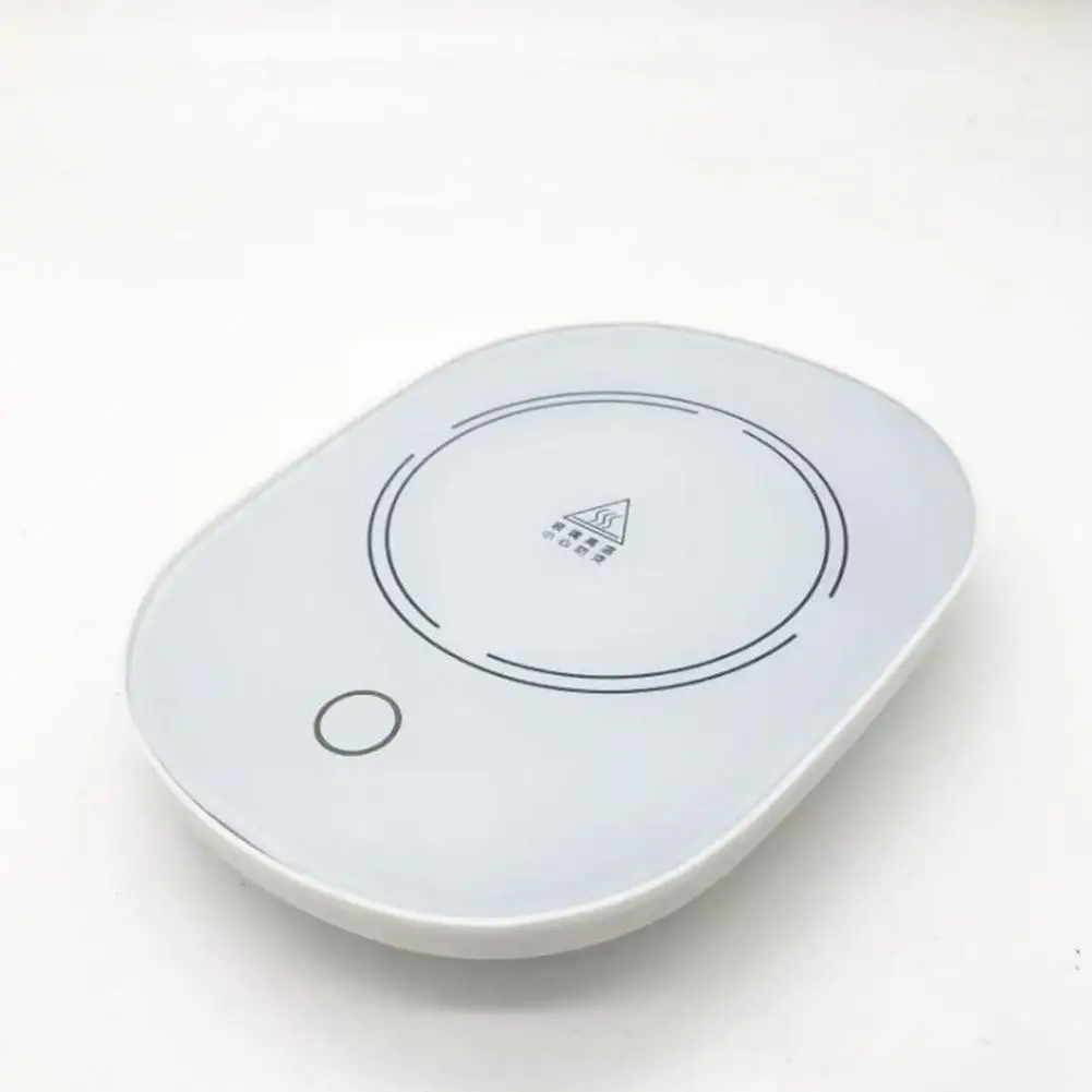 DishyKooker автоматический термостат чашки Pad кофе чай молоко напиток нагревательный лоток - Цвет: European regulations
