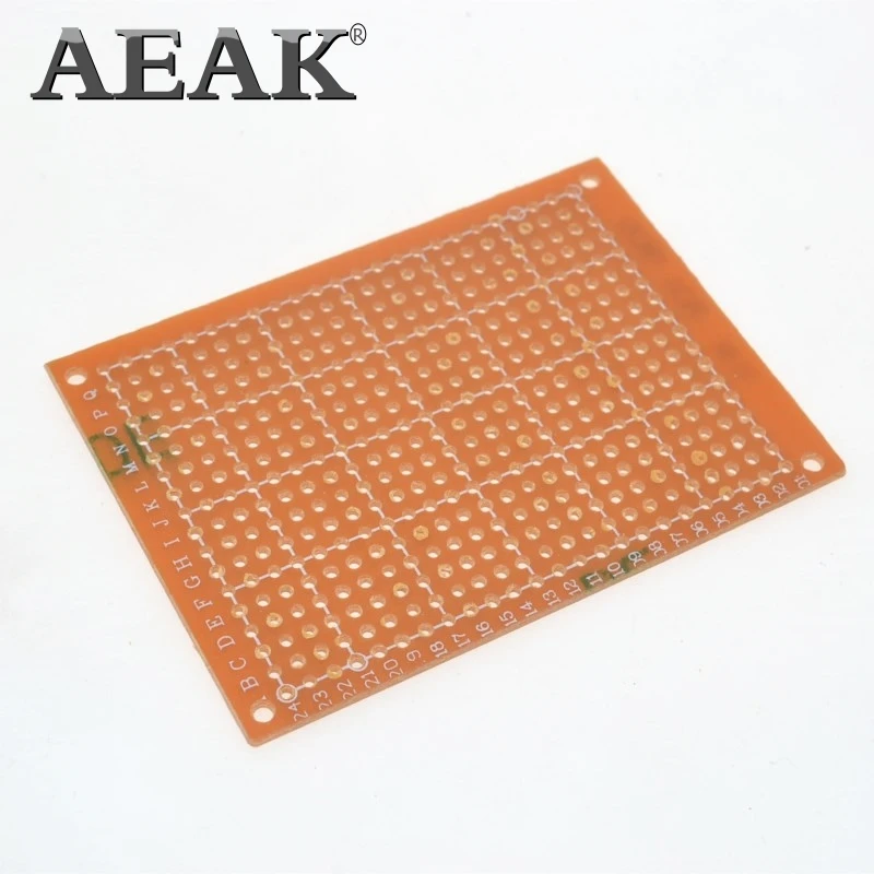 AEAK 10 шт. PCB 5*7 см 5*7 DIY Прототип бумага PCB Универсальный Эксперимент Матрица платы 5x7 см
