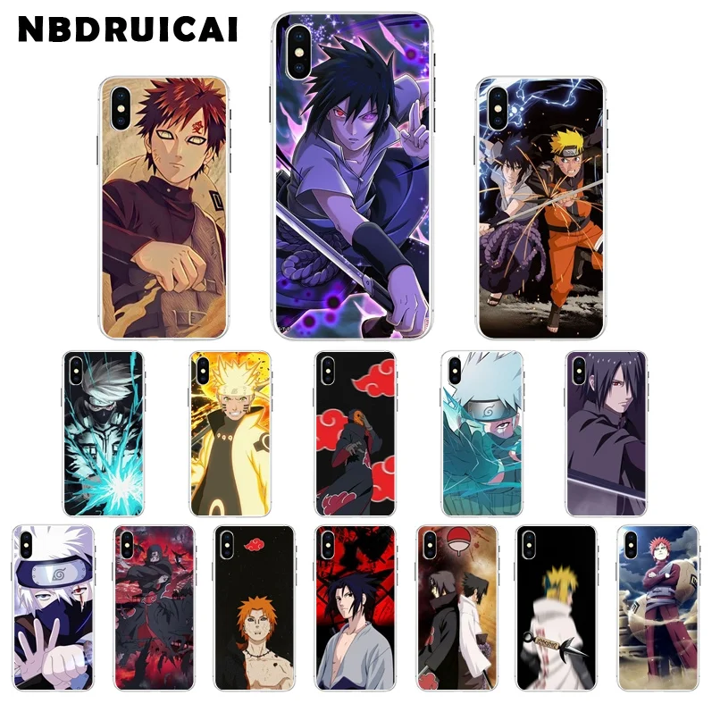 NBDRUICAI Аниме Наруто высококачественный силиконовый чехол для телефона iPhone 11 pro XS MAX