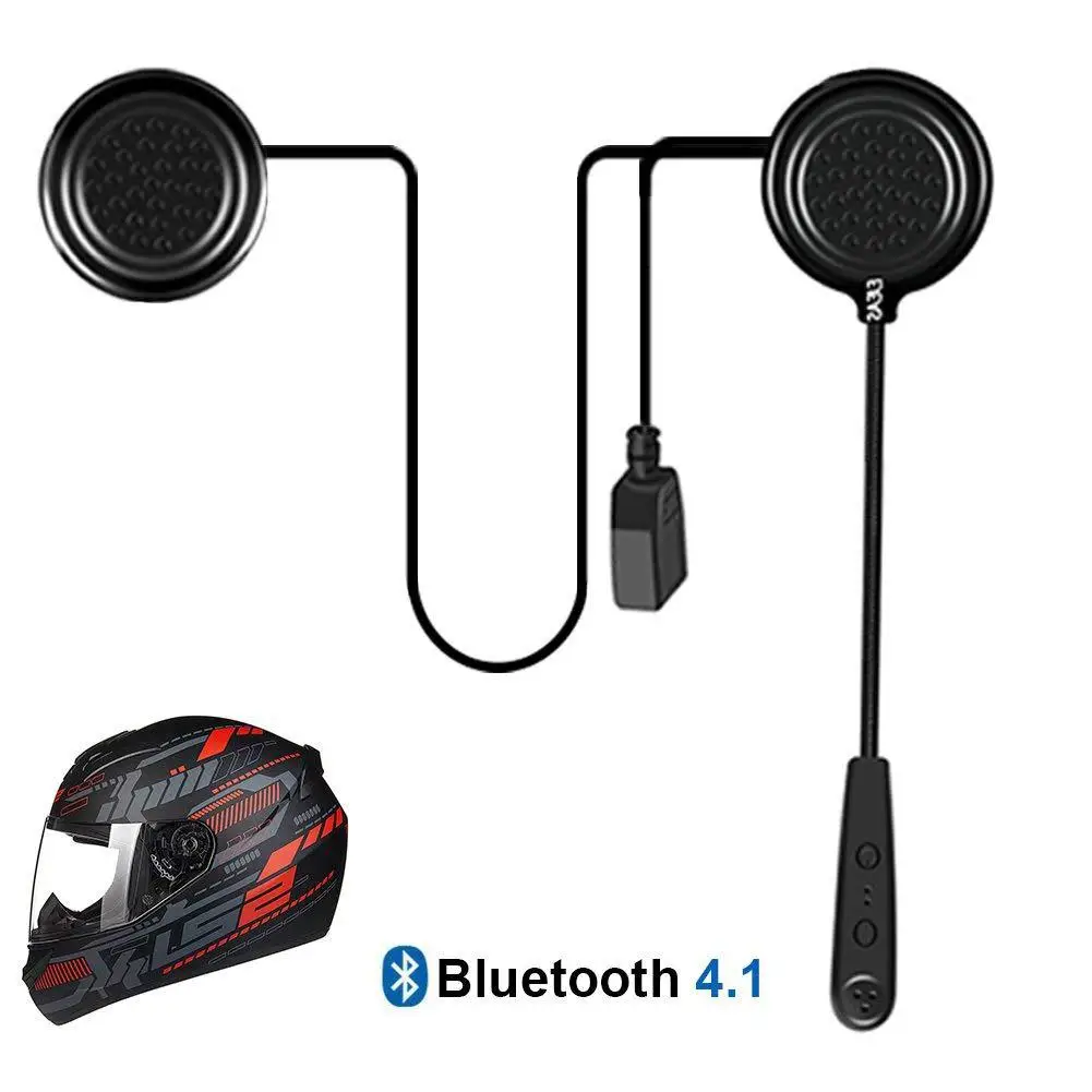 MeterMall мотоциклетный шлем Bluetooth гарнитура Интерком динамики наушники системы связи для мотоцикла