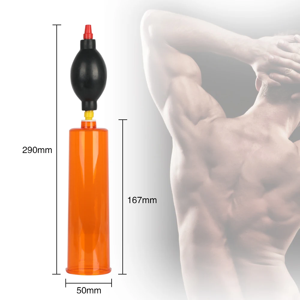 Мужской вакуумный насос для пениса мастурбатор увеличения Т удлинитель