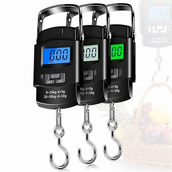 

50kg / 110lb Electronic Scale Portable Household Small Hand-held Weighing Precision Simple Machine For Grocery Shopping