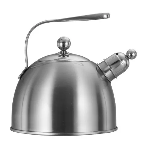 Чайник из нержавеющей стали Толстая газовая бутылка многофункциональный свисток Открытый кухонный чайник 2.3л - Цвет: 2.3L