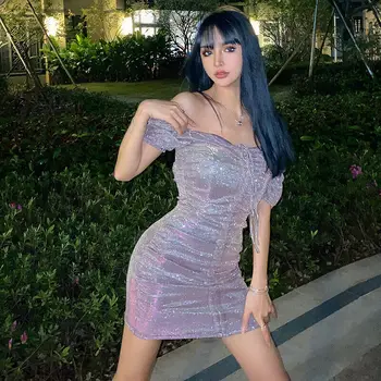 

Women Sexy Summer Bandage Bodycon Evening Party Cocktail Casual Short Mini Dress