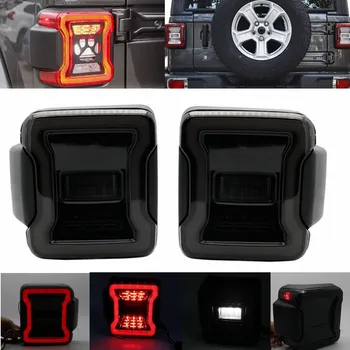 

New LED Tail Lights Wrangler JL Brake Reverse Lamp Back Up Rear Parking Stop Light Daytime Running for Jeep Wrangle JL 2018-2019