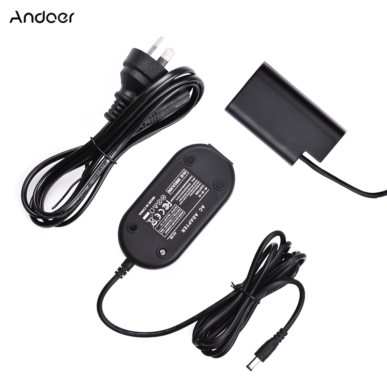 Andoer DMW-DCC16 Dummy Battery AC Power Adapter Camera Supply with Plug for Panasonic LUMIX DC-S1 S1M S1H S1R S1RM | Электроника
