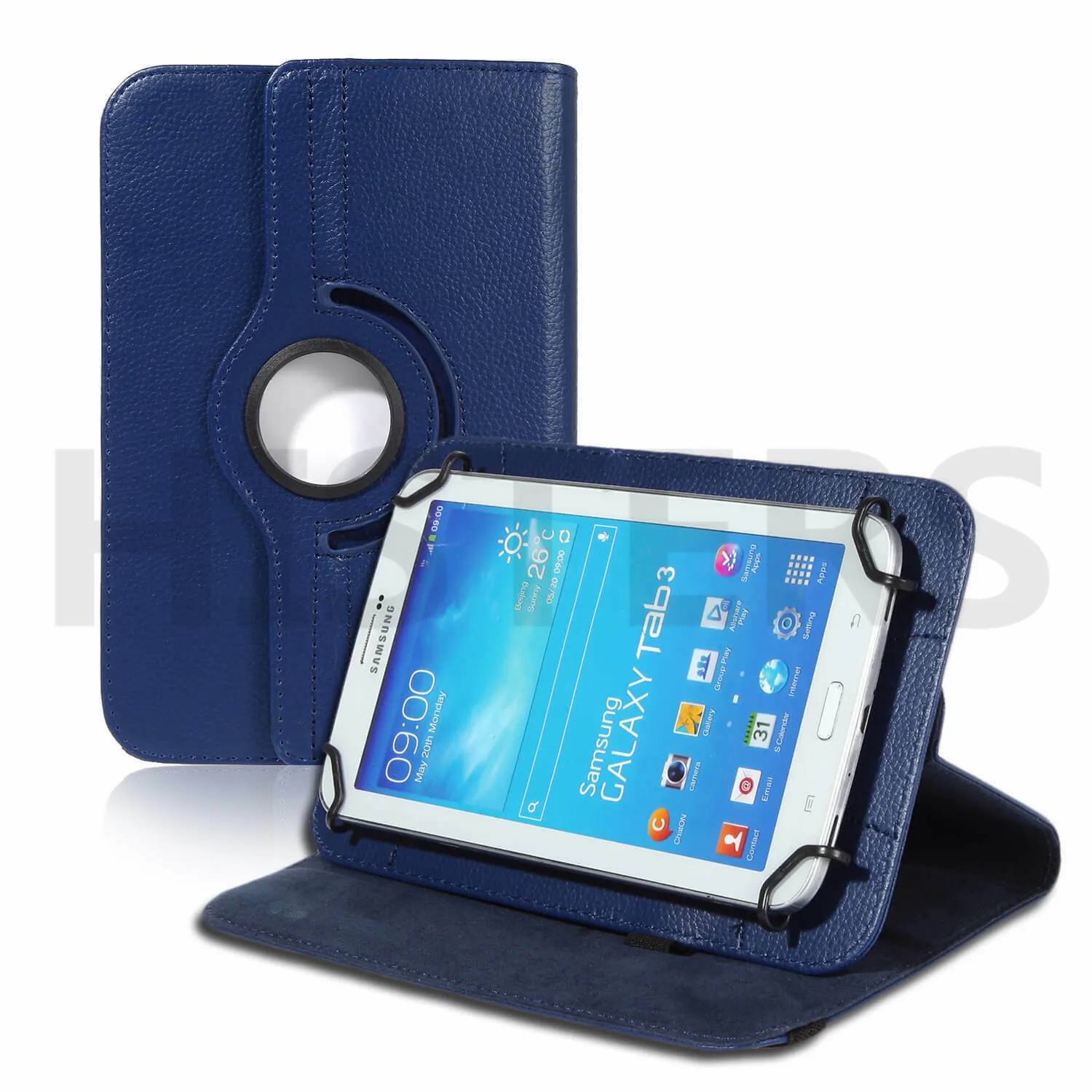 Для Digma CITI 8588 8589 8592 8527 8531 8542/ЕВА 8800 8,0 3g 4G " дюймовый планшет универсальный чехол Магнитный чехол Capa - Цвет: Style 3-DARK BLUE