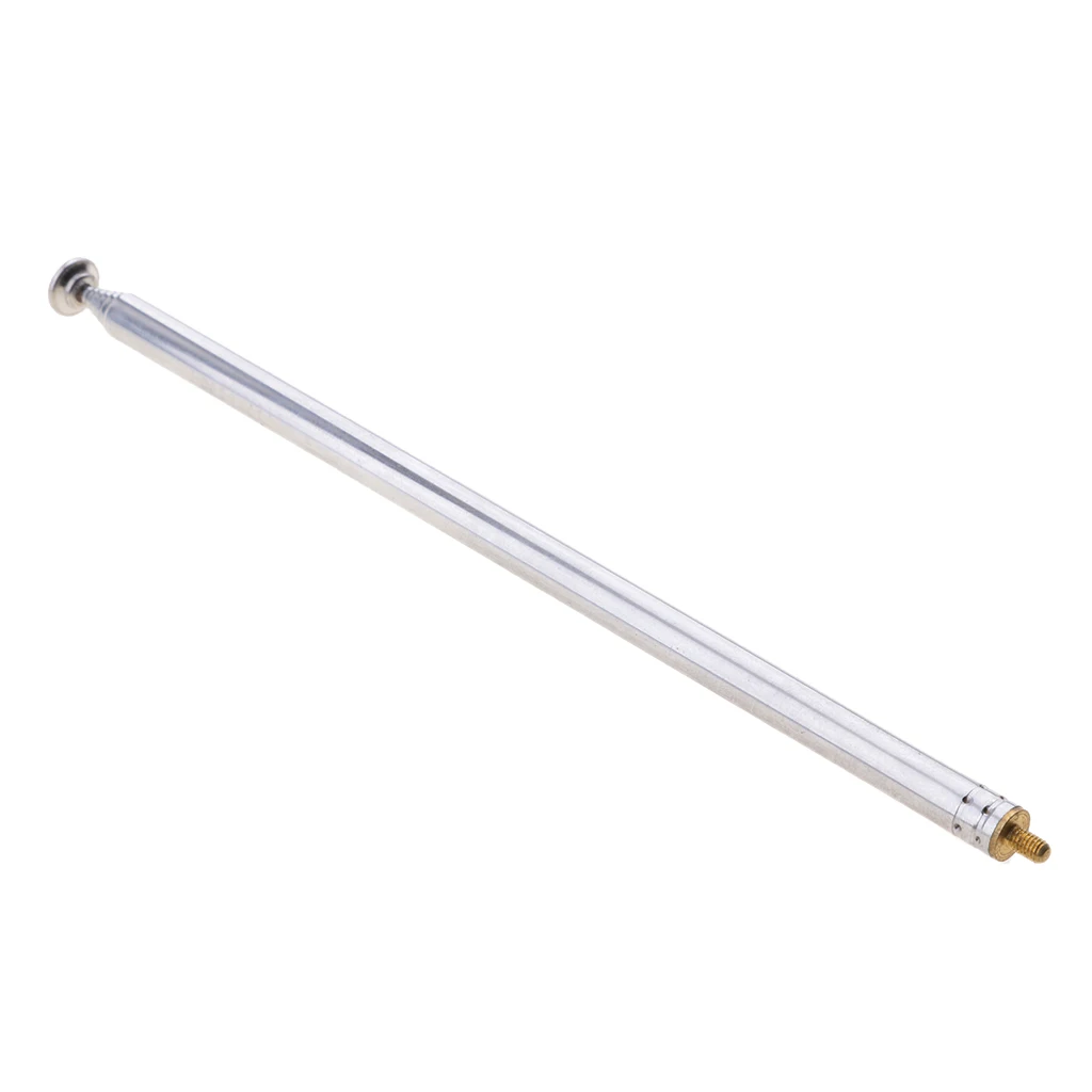 Alloy Telescopic Antennas M3 Male Connectors for Portable Radio TV