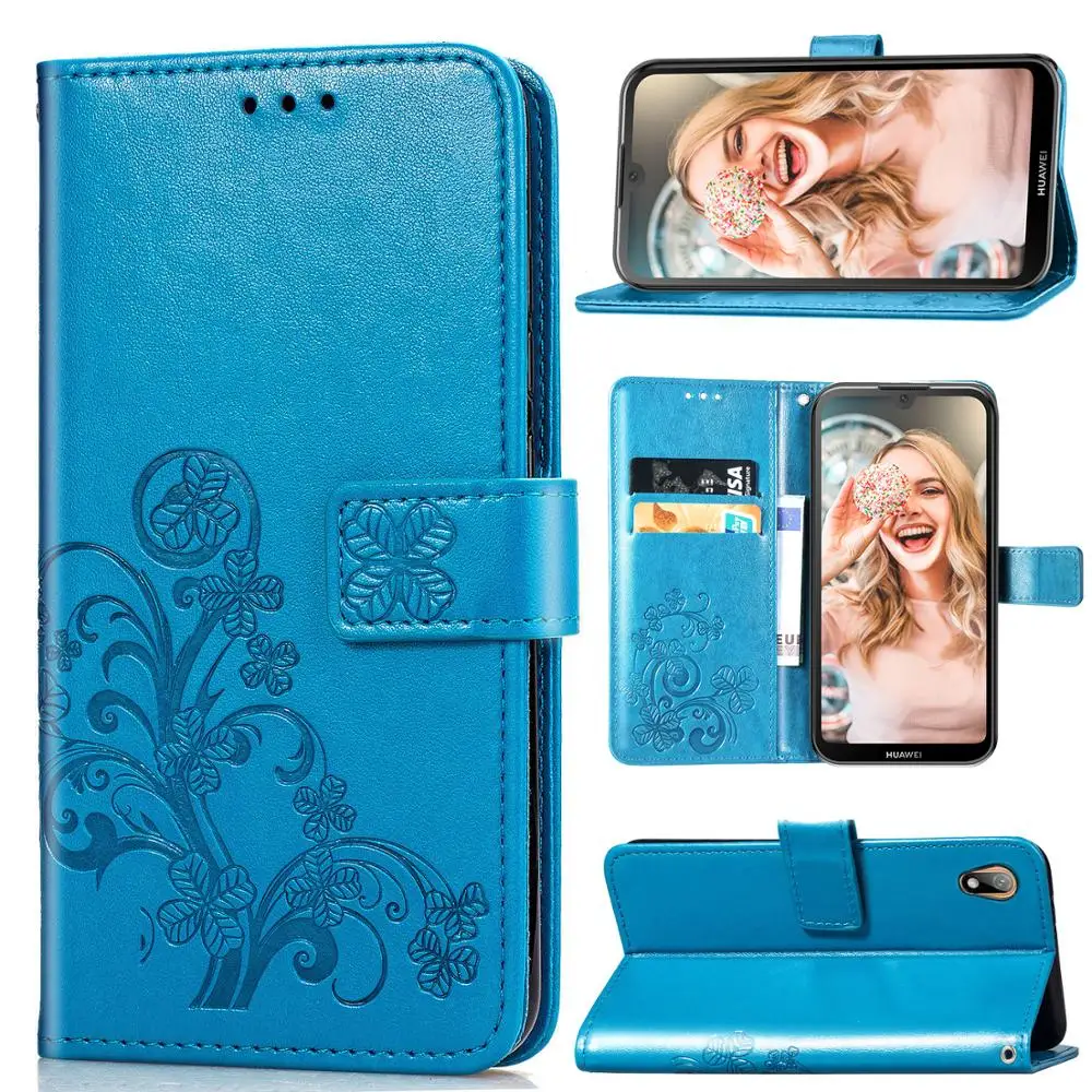 Кожаный чехол для Huawei Honor 8 S Y5 2019 книжка с бумажником 8s KSE LX9 Y52019|Бамперы| |
