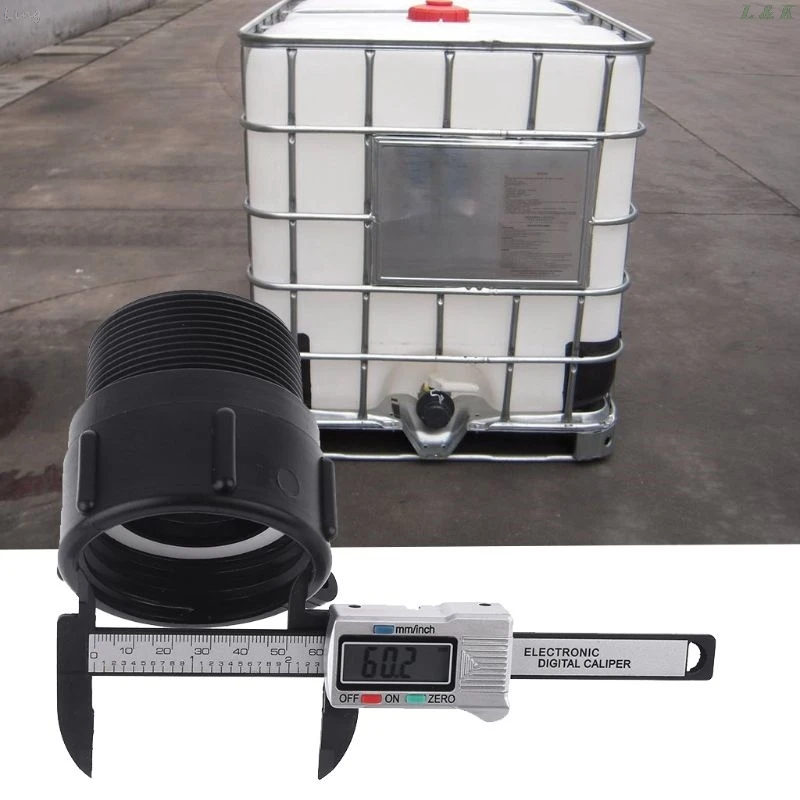 1000L IBC Tote tank Садовый шланг мощный адаптер BSP бочки детали клапана S60x6 женский Buttress x