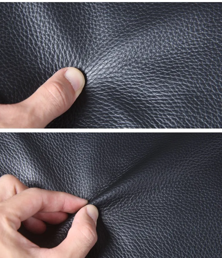 Real Leather Backpack With Cup Holder For Men