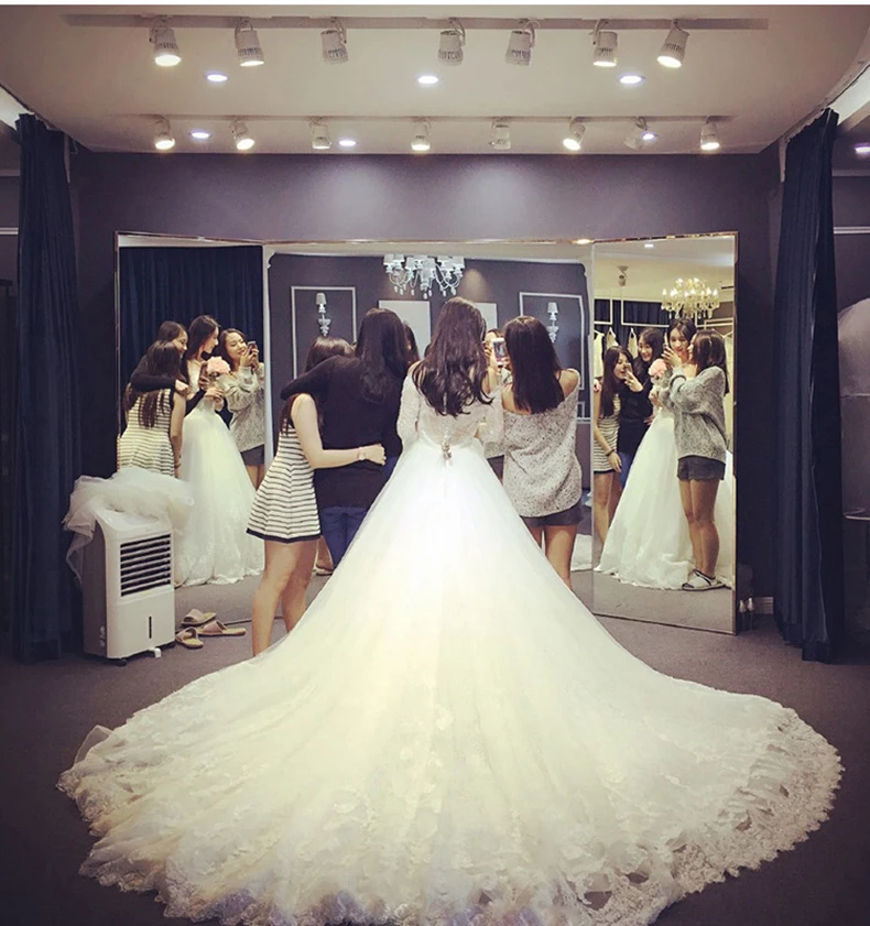 Vestidos De Novia кружевное свадебное платье с коротким рукавом, бальное платье, свадебные платья, Robe De Mariage, свадебные платья